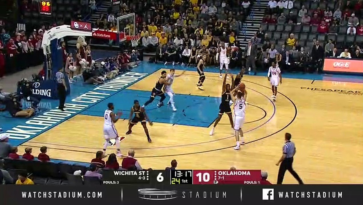 Wichita State vs. Oklahoma Basketball Highlights (2018-19)