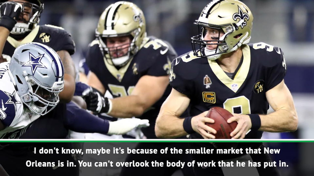 Brees should be MVP - Porter