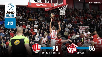 Jeep® ÉLITE : Bourg-en-Bresse vs Cholet (J12)