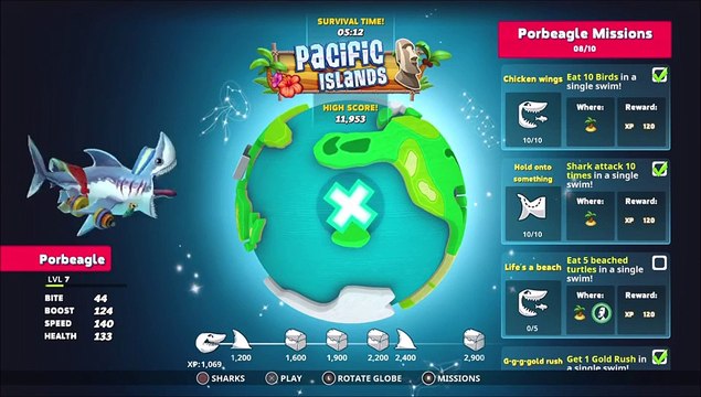 Lets play Hungry Shark World part 3