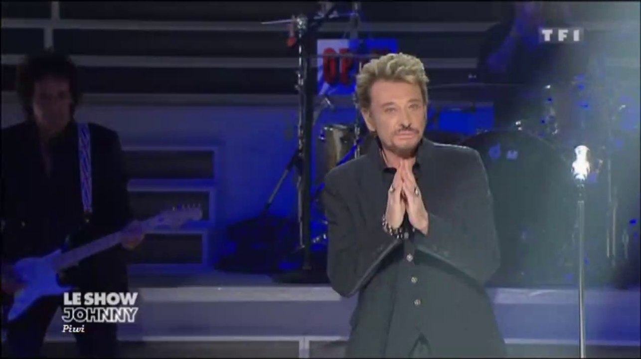Johnny Hallyday "Que je t'aime" 2011