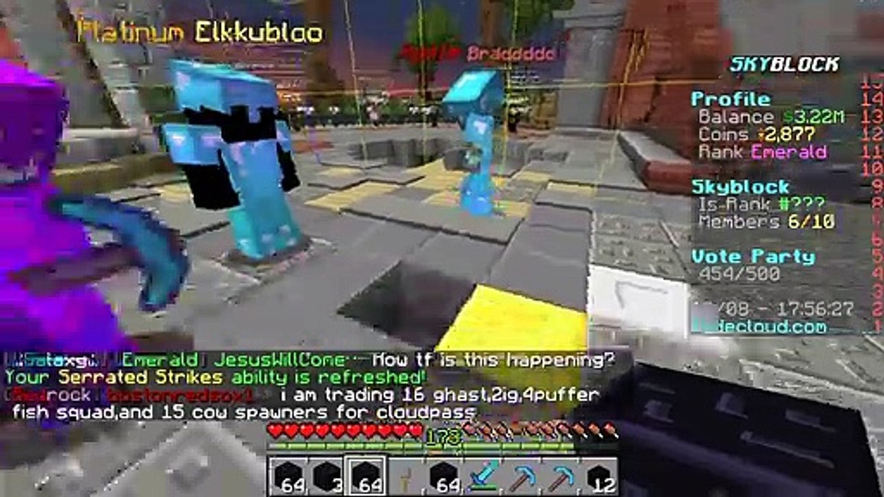 Fadecloud Spawn Block Glitch