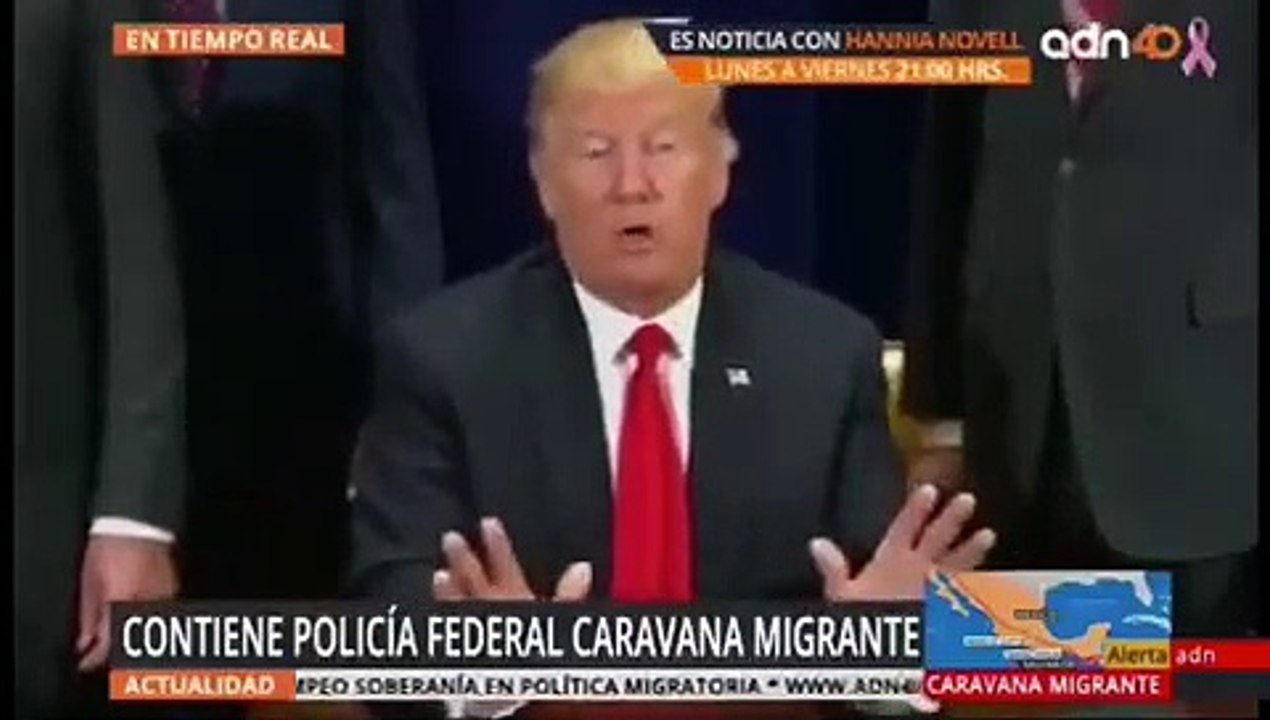 Así amenazó Donald Trump a los migrantes..._HD