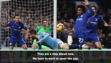 Gap with Man City is impossible to make up in a season - Sarri