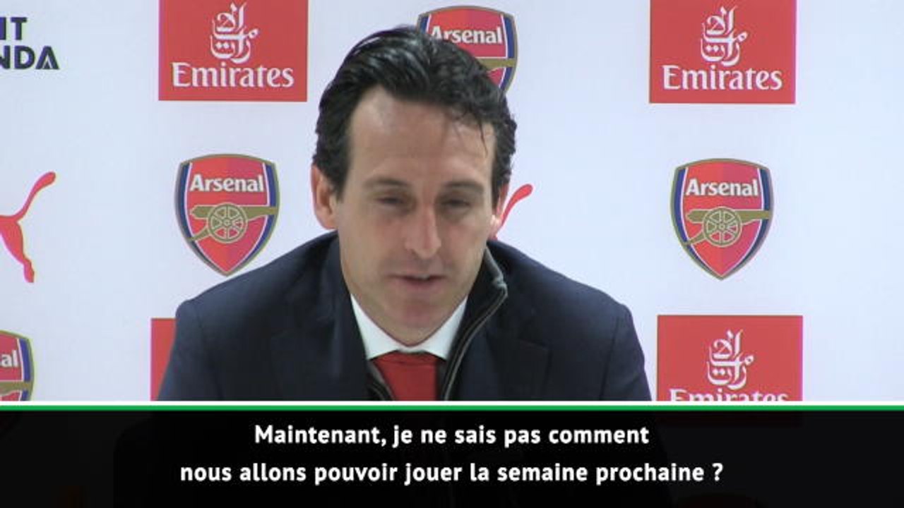Arsenal - Emery : "Je ne sais pas comment nous allons jouer..."