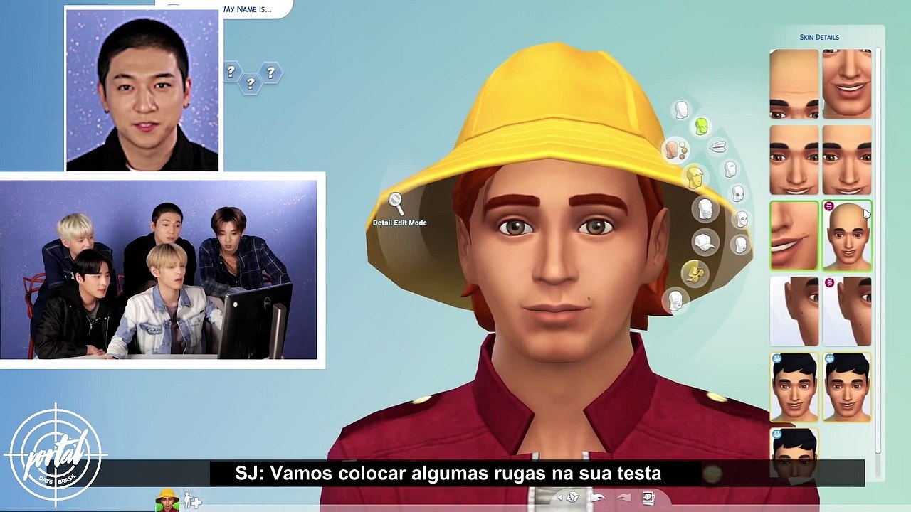 K-pop Stars 'DAY6' Cria um ao outro no "The SIMS 4"(LEGENDADO PT-BR)