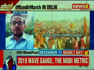 Mandir March: VHP congregation 2 days ahead of parliament session