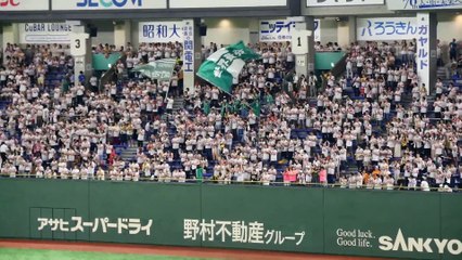 2017.7.31 福岡ソフトバンクホークス スタメン応援歌（1-9） 鷹の祭典in東京ドーム