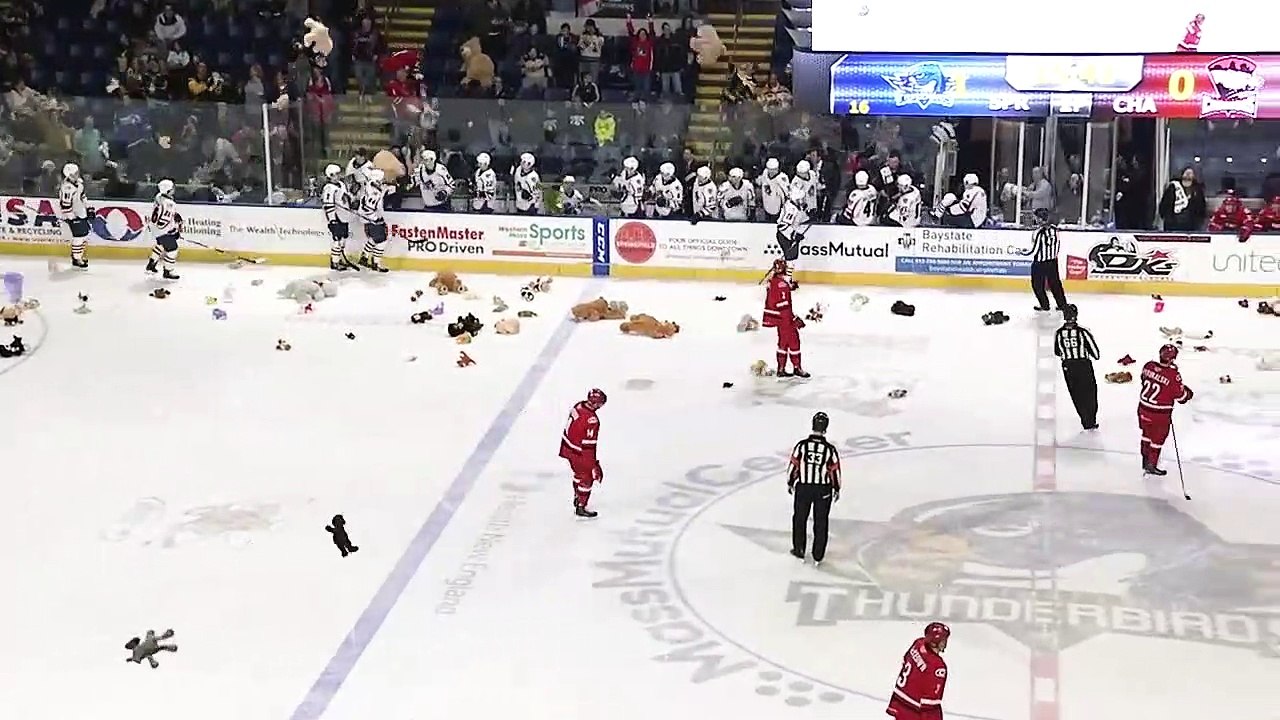 12.08.18 Springfield Thunderbirds vs Charlotte Checkers