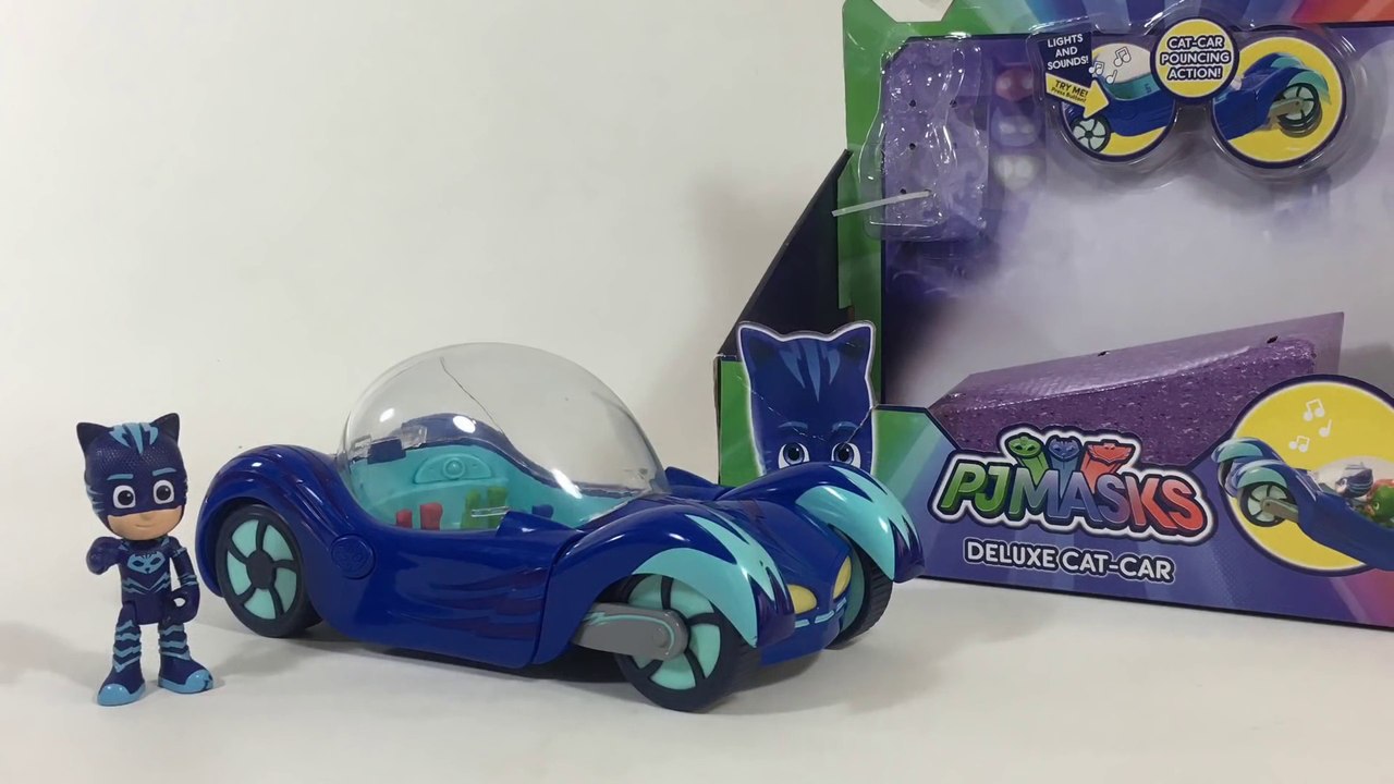 PJ Masks Catboy Deluxe CatCar with Lights and Sounds Vehicle Just Play