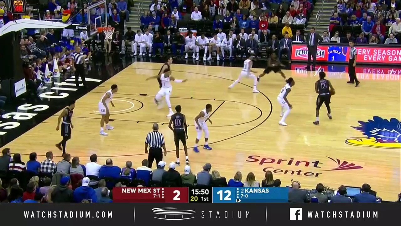 New Mexico State vs. No. 2 Kansas Basketball Highlights (2018-19)