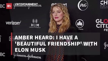 Amber Heard Dishes On Her Relationship With Elon Musk