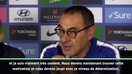 16e j. - Sarri : "Pas très facile de gagner contre Guardiola"