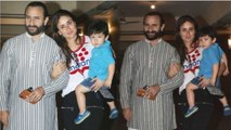 Taimur Ali Khan Looks So CUTE As Mommy Kareena & Papa Saif Celebrate his 3rd Birthday With Gifts