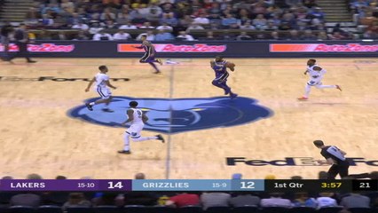 GAME RECAP: Lakers 111, Grizzlies 88