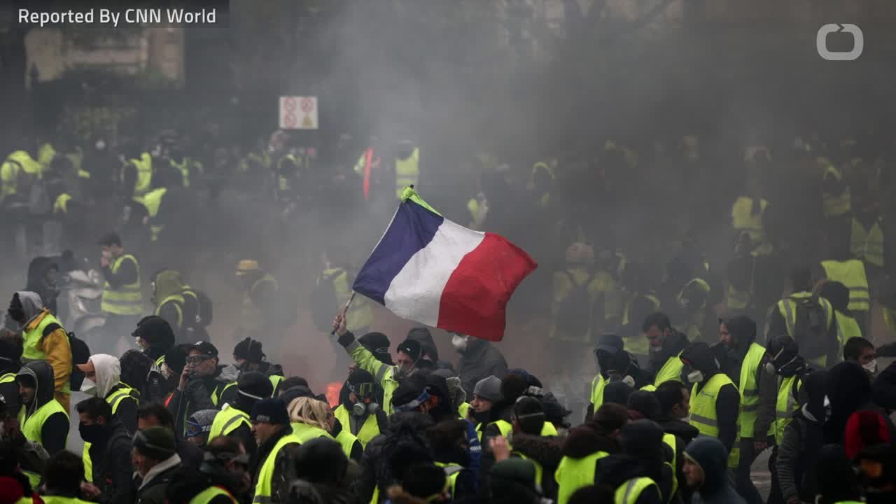 Hundreds Arrested In Paris Protests