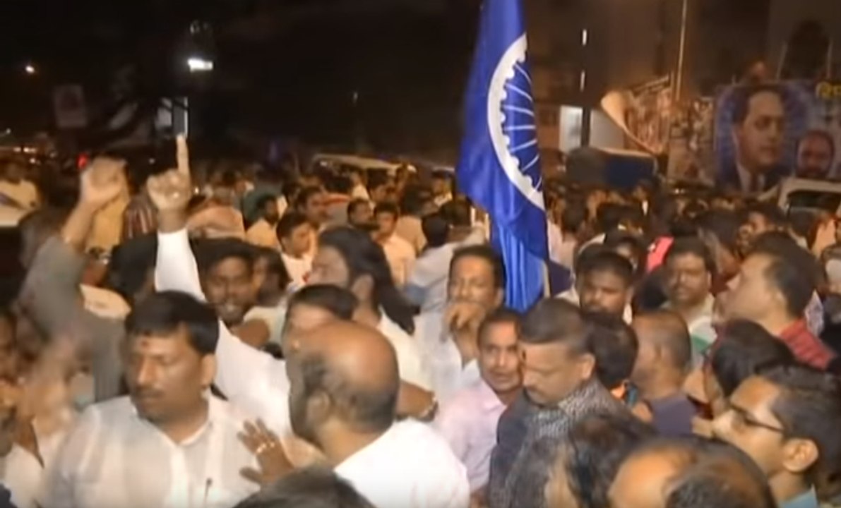 RPI members allege attack on president Athawale...