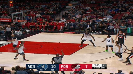 Minnesota Timberwolves at Portland Trail Blazers Recap Raw