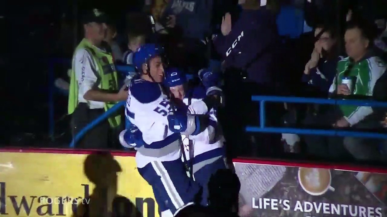 Guelph Storm at Sudbury Wolves