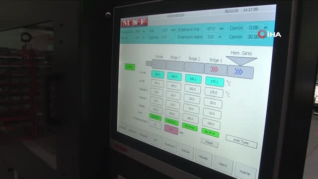 Kayserili Sanayici Yazılımı Kendine Ait Olan Yerli Plastik Enjeksiyon Makinesi Üretti