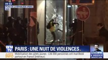À Paris, les heurts entre casseurs et forces de l'ordre ont continué dans la nuit