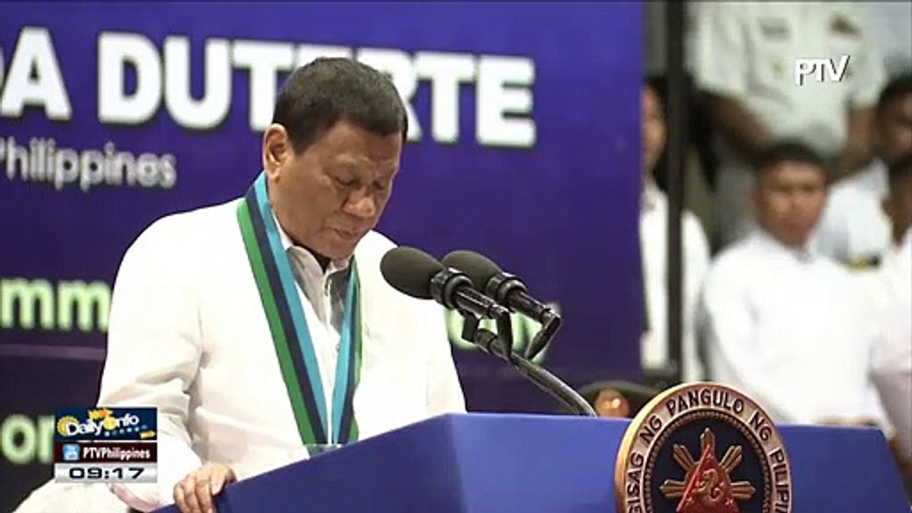 Pres. #Duterte, pinangunahan ang 'change of command sa AFP'