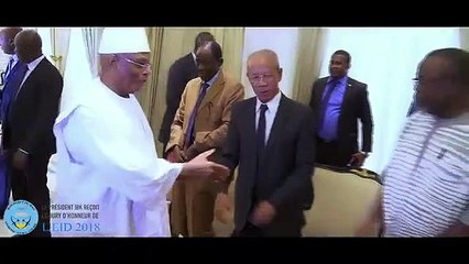 Le Président de la République SEM Ibrahim Boubacar Keita reçoit le Jury d'honneur de l'EID 2018