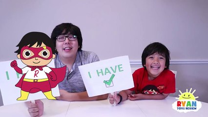 Never Have I Ever Kids Edition with Ryan ToysReview!