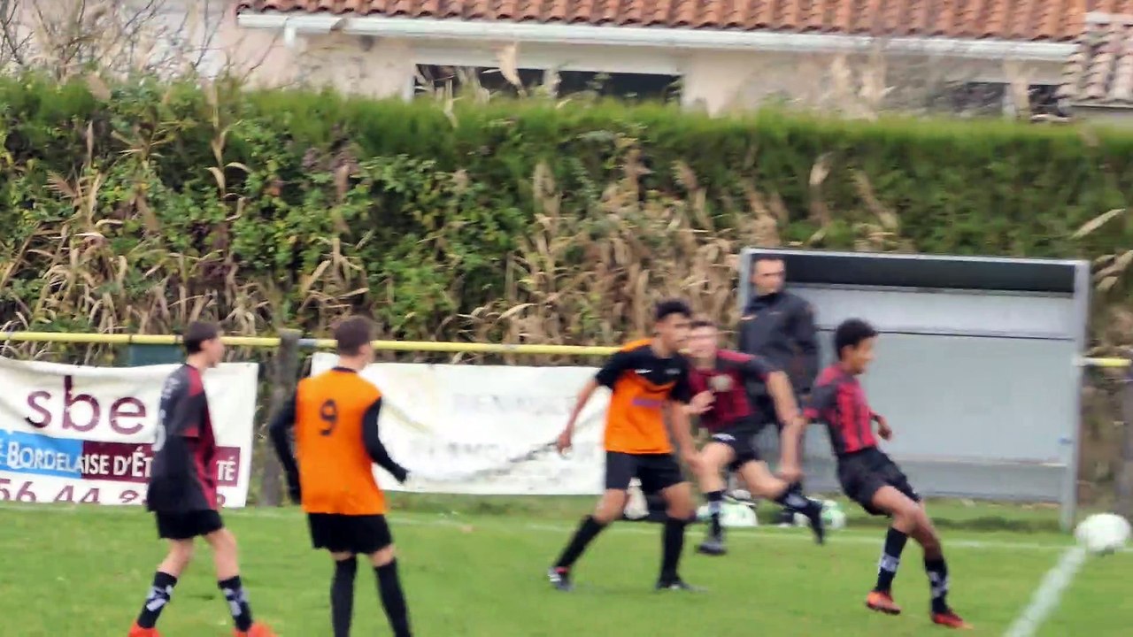 Match U15 Médoc Estuaire - Lesparre Médoc (2 à 0)