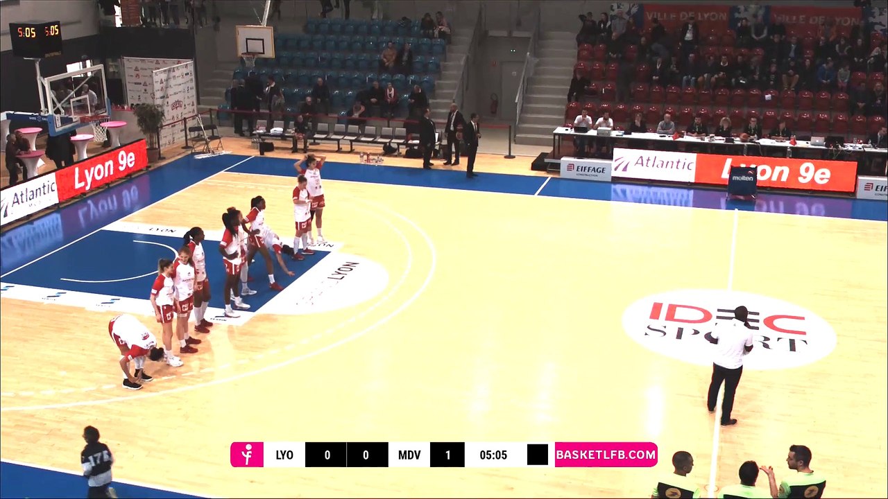 LFB 18/19 - J8 : Lyon - Mondeville