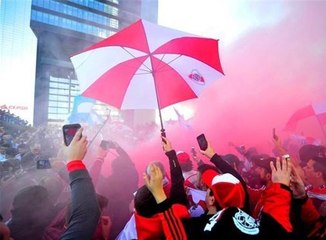 جماهير بوكا وريفير بليت تشعلان مدريد قبل نهائي كأس ليبرتادوريس