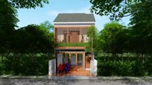 Desain Rumah Penghasil Rupiah ( Ruko Kecil di Lahan Rumah Tipe 21 )