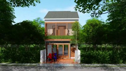 Desain Rumah Penghasil Rupiah ( Ruko Kecil di Lahan Rumah Tipe 21 )