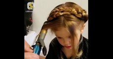 فيديو مذهل لأب جعل من نفسه مصفف الشعر الخاص بابنته ! صنع تسريحات رائعة