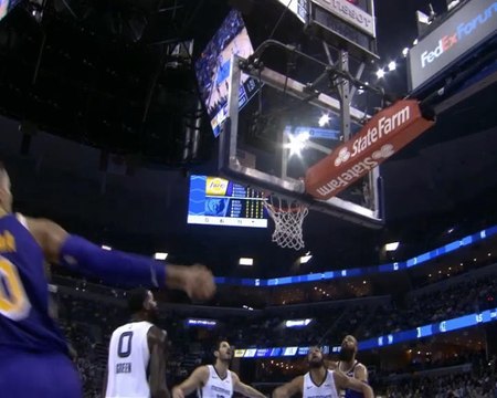 لقطة: ان بي آي: كوزما يحرز سلّة استعراضيّة رائعة أمام غريزليز