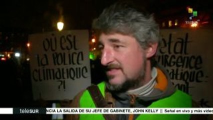 Miles exigen acción urgente contra el calentamiento global en París