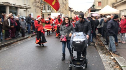 Batucada au marché de Noël