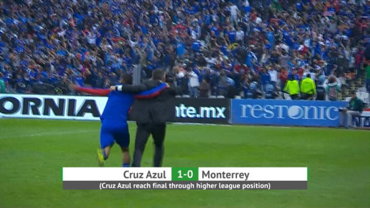 Elated Cruz Azul reach first final since 2013