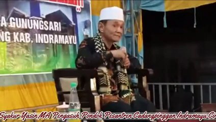 Air mata yang yang keluar itu membersihkan hati kita    Buya Syakur Yasin Ma