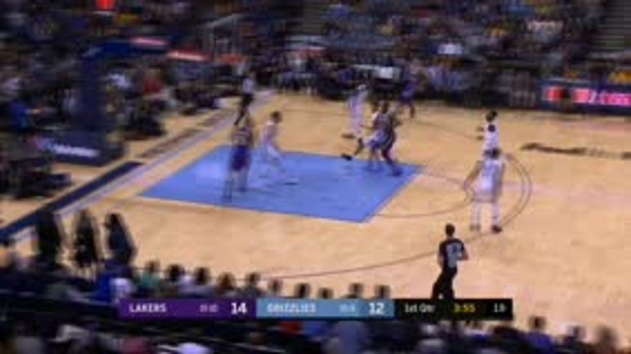 كرة سلّة: ان بي آي: ممفيس غريزليز 88 - 111 لوس أنجلوس ليكرز