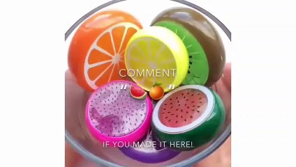 Food Slime - Satisfying Dessert Slime ASMR Video #59!