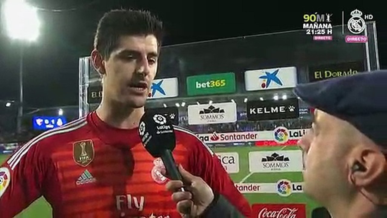 Courtois: "Tenemos que vencer en estos campos para ganar La Liga"