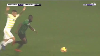 Manu E. Goal HD - Akhisarspor 2-0 Fenerbahce 09.12.2018