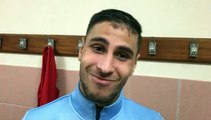 D2 (10ème journée) – Nassim KLAY réagit après la victoire du CHAZAY FC contre l’AS RHODANIENNE