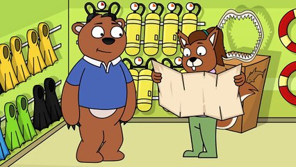 Fuzzy & Nutz Compilation | 10 Episodes (30 Minutes) | Funny Educational Cartoon | Episode 11 - 20