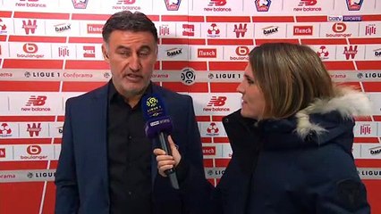 Ligue 1 - Lille / Christophe Galtier : "On pensait qu'on allait perdre"