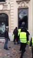 Gilets Jaunes : Pillage d'un magasin avenue de Friedland à Paris