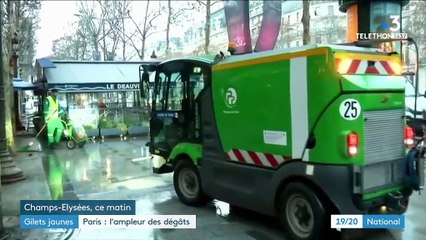 Violences à Paris : la capitale constate l'ampleur des dégâts