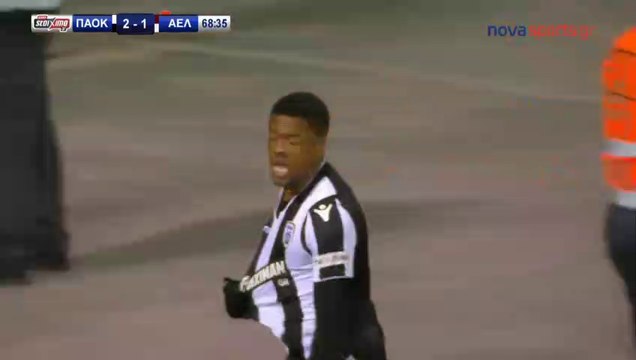 2-1 Chuba Akpom Goal - PAOK 2 - 1 AEL Larissa 09.12.2018 [HD]