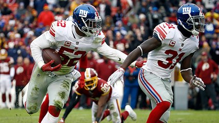 Tipped pass lands in Ogletree's hands for INT